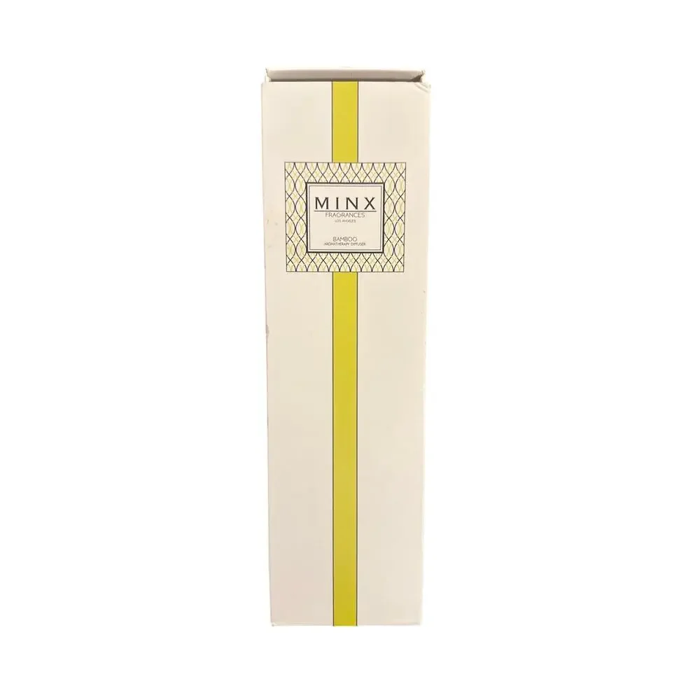 NEW Minx Fragrances Los Angeles Bamboo Aromatherapy Reed Diffuser 4.75 Fl Oz
